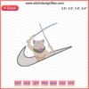 Hashibira Inosuke Attack Nike Embroidery Design File, Anime Nike Embroidery Pattern, Machine Embroidery Digital Download