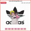 Son Goku Adidas Embroidery Design File, Cool Adidas Machine Embroidery, Dragon Ball Character Embroidery Pattern