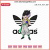 Gotenks Cool Adidas Embroidery Design File, featuring fusion character Gotenks in vibrant colors for Adidas machine embroidery use.