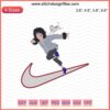 Nike x Kiba Inuzuka & Akamaru Embroidery Design File, featuring anime-inspired Nike embroidery for digital machines.