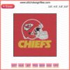 Kansas City Chiefs Embroidery Logo Design File, NFL Chiefs Machine Embroidery Pattern Download for Embroidery Machines.