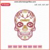 Kansas City Chiefs Skull Logo Embroidery Design, NFL Machine Embroidery Pattern, Chiefs Skull Embroidery File