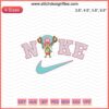 Chooper Cute x Nike embroidery design file featuring iconic Nike logo, perfect for machine embroidery projects.