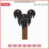 Mickey Mouse embroidery design file featuring chocolate hues, ideal for Disney-themed machine embroidery projects.