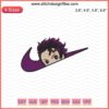 Nike Kamado Tanjiro Head Embroidery Designs, Nike Embroidery Files, Anime Crossover Embroidery Design, Machine Embroidery Pattern.