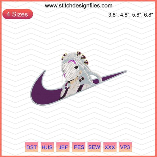 Nike x Daki Machine Embroidery Designs File featuring intricate Nike logo patterns, digital embroidery templates, exclusive Daki motifs.