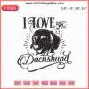 Dachshund Machine Embroidery Designs File - Adorable Dog Patterns for Crafting, Digital Download for Embroidery Projects.