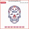 Skull Buffalo Bills Embroidery Designs File, Bills Buffalo Machine Embroidery, Skull Logo, NFL Buffalo Bills Pattern