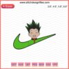 Gon Freecss Embroidery Design, Nike Hunter x Hunter Machine Patterns, Anime Sewing File, Hunter Embroidery Art