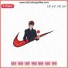 Nike x Yagami Raito embroidery design file featuring sneaker art, perfect for machine embroidery projects.