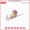 Yuji Itadori Jujutsu Kaisen Nike Logo Embroidery Design File, Machine Embroidery for Clothing