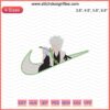 Nike x Toshiro Hitsugaya Bleach Embroidery File, Featuring Anime Designs for Machine Embroidery, Digital Download.