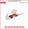Nike x InuYasha Machine Embroidery Designs File, featuring intricate InuYasha-inspired patterns for Nike apparel customization.