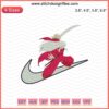 InuYasha-themed machine embroidery design featuring Nike logo, perfect for apparel embellishment; digital download file.