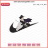 Nike x Kenpachi Zaraki Skill Embroidery File, Nike Bleach Machine Embroidery Design featuring intricate Kenpachi graphics.
