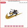 Nike x Yaiba Embroidery File: Vibrant Nike Show By Rock Design, Machine Embroidery Patterns, Creative Apparel Embroidery Art