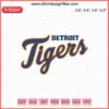 Detroit Tigers Letter Embroidery Designs File, MLB Tigers Machine Embroidery Patterns, Digital Download for Embroidery Projects.