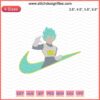 Nike Vegeta Super Saiyan Blue Embroidery Design, Dragon Ball Super Embroidery for Nike Apparel, Custom Machine Embroidery File.
