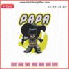 Papa Batman Embroidery Designs File: Comics Dad Machine Embroidery, Batman-themed patterns for dad apparel or accessories.