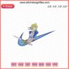 Artoria Pendragon x Nike embroidery designs file featuring Fate Grand Order theme, perfect for machine embroidery projects.