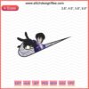 Lelouch Lamperouge Nike Embroidery File, Anime Code Geass Machine Stitch Design, Digital Download, Unique Fashion Embroidery