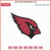 Arizona Cardinals embroidery design file featuring iconic team logo for machine embroidery projects.