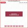 Arizona Cardinals Logo Embroidery Designs: Banners & Machine Files, NFL Team Embroidery Patterns