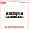 Arizona Cardinals Letter Logo Embroidery Design File - Machine Embroidery Patterns