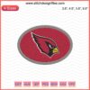 Arizona Cardinals logo embroidery design, Cardinals Circle machine embroidery file, NFL team design for embroidery.