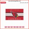 Arizona Cardinals flag embroidery design file featuring team logo for machine embroidery enthusiasts, NFL craft project.