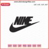 Nike Sport Basic Logo Embroidery, Machine Embroidery File, Nike Logo Design, Instant Download, Embroidery Patterns