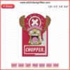 Tony Tony Chopper Embroidery Design, One Piece Machine Embroidery File, Anime Character Stitch Pattern