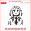 Ochako Uraraka Embroidery Design File, My Hero Academia, Machine Embroidery Pattern, Anime Character DIY Crafts