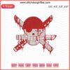 Roronoa Zoro Skull Killer Embroidery Design, One Piece Embroidery, Zoro Sword Design File for Machine Embroidery Enthusiasts.