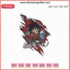 Xeno Goku Kid Embroidery Design, Dragon Ball Embroidery File, Anime Stitch Pattern, Machine Sewing Art.