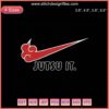 Jutsu It Nike embroidery designs file featuring Nike logo, compatible with embroidery machines, sports-themed stitch patterns.