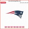 New England Patriots Logo Embroidery Designs File, Machine Embroidery Patterns, NFL Patriots Embroidery Design.