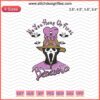 Bad Bunny Bebesota Embroidery Designs, Halloween-themed Machine Embroidery File, Text "No You Hang Up First".