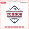 Connor Patriots Logo Embroidery Design File, New England Patriots Machine Embroidery✓ Downloadable Design Pattern