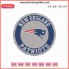 New England Patriots Circle Logo Embroidery Designs File, Patriots Machine Embroidery Designs, NFL Pattern Download