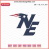 "New England Patriots NE Logo Embroidery File for Machine Embroidery Designs, Sport Team Stitch Pattern"