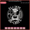 Chef Skeleton Embroidery Design File - Halloween Machine Embroidery Design with a spooky skeleton chef motif.