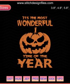 Halloween Machine Embroidery Designs File - Seasonal Patterns with Spooky Themes, Perfect for Holiday Craft Projects