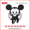 Skull Mickey Mouse Halloween Embroidery Designs File - Spooky, Machine Embroidery Files, Mickey Mouse Skull Motif, Halloween Theme