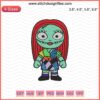 Halloween-themed Baby Sally embroidery designs featuring spooky illustrations for machine embroidery.