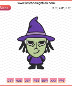 Baby Shock Halloween Machine Embroidery Designs File featuring spooky cute motifs for festive children’s attire.