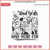 "Bad Girls Have More Fun Halloween Embroidery Design File - Spooky Machine Embroidery Patterns for Craft Lovers"