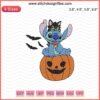 Halloween Pumpkin Stitch & Black Cat Embroidery Design File - Spooky Machine Embroidery for DIY Halloween Crafts