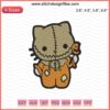 Hello Kitty Sam Trick Or Treat Halloween Embroidery File featuring cute Halloween-themed designs for machine embroidery.