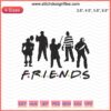 "Spooky Friends Horror Killer Halloween Embroidery Designs: Intricate Halloween Machine Patterns for Creative Stitching"